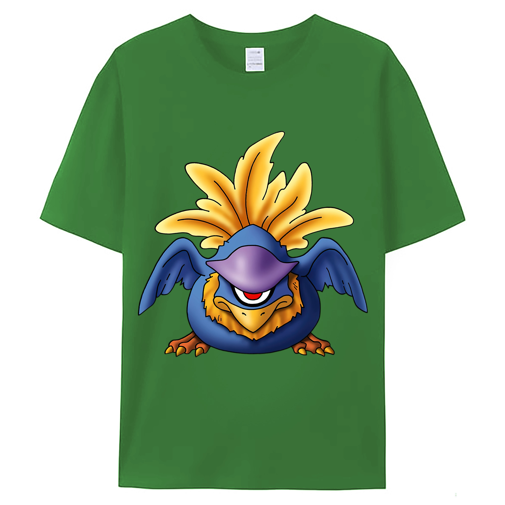 （画像用） ドラゴンクエスト Doragon Kuesuto Dragon Quest レディースカジュアルプリントTシャツ（綿100％）
